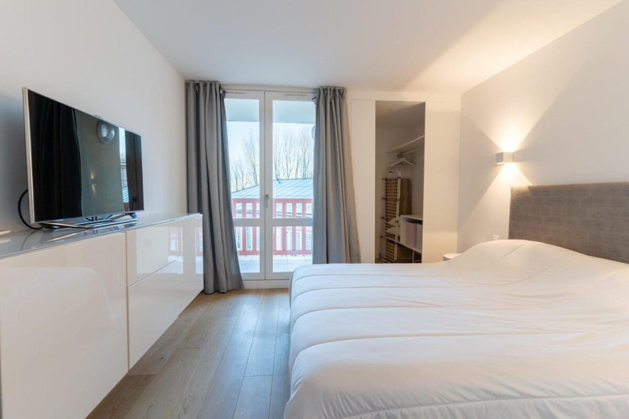 Beautiful Flat With Swimming Pool Tennis Court And Parking 148 Le Touquet Bagian luar foto