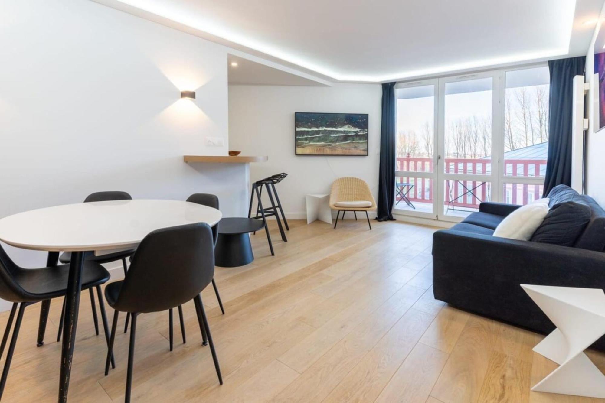 Beautiful Flat With Swimming Pool Tennis Court And Parking 148 Le Touquet Bagian luar foto